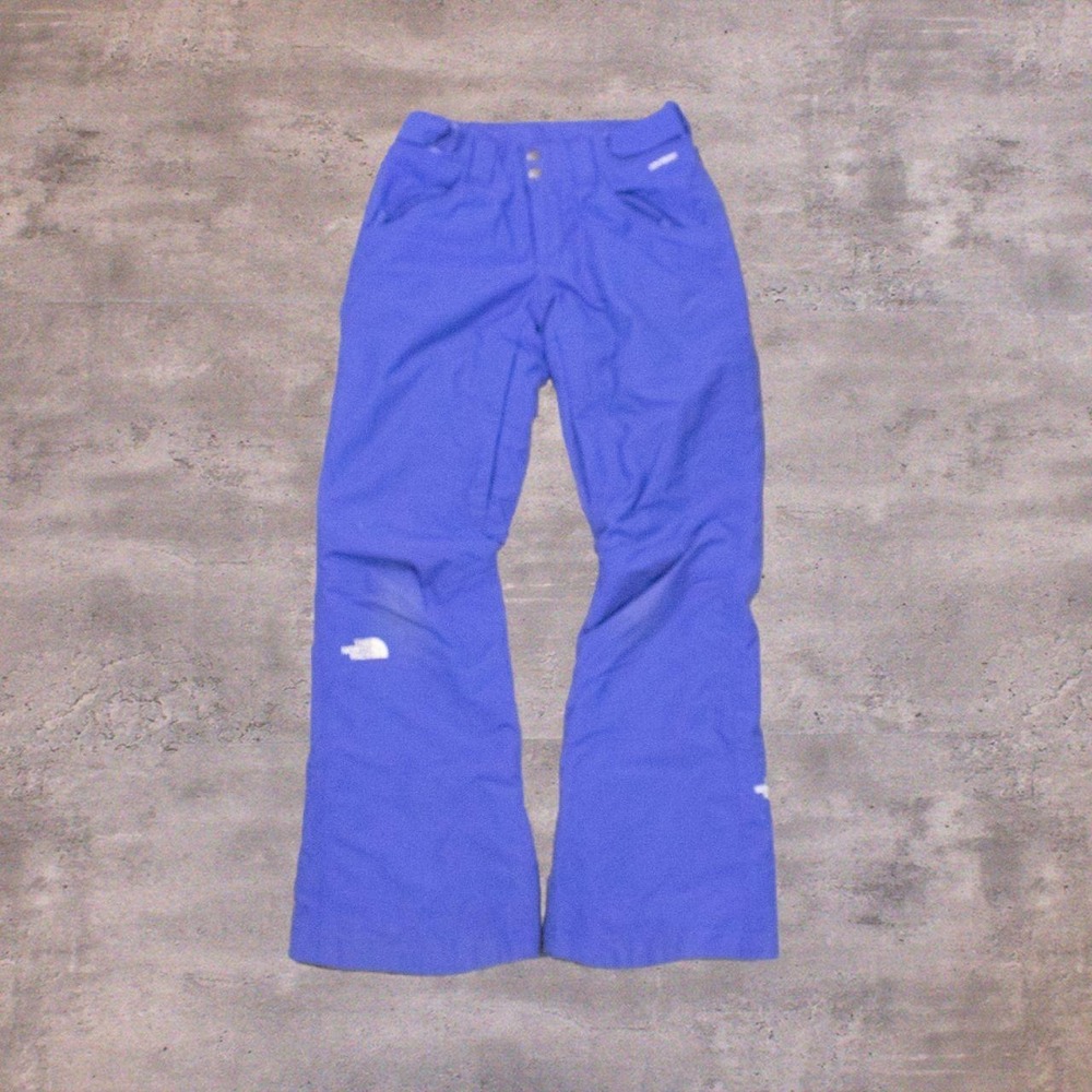Vintage VTG Y2K 2000's 00's The North Face Purple Hyvent Purple Flair Snowpant's